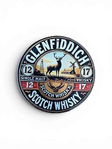 PLACA DECORATIVA GLENFIDDICH SCOTCH WHISKY