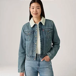 JAQUETA JEANS LEVI´S FEMI TRUCKER SHERPA 361360118