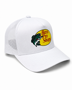 BONE BASS PRO SHOPS BRANCO ESTAMPADO INFANTIL