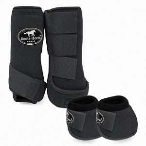 BOOTS HORSE KIT BOLETEIRA E CLOCHE CINZA 8501