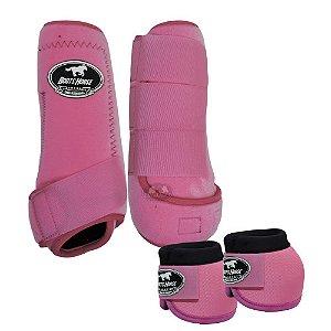 BOOTS HORSE KIT BOLETEIRA E CLOCHE ROSA 1250
