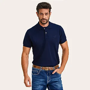 POLO TXC MASC PIQUET PIMA MARINHO 69155