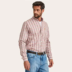 CAMISA TXC MASC ML REGULAR OXFORD BORDADA 29505L