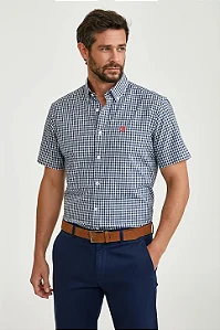 CAMISA TXC MASC MC REGULAR TRICOLINE MARINHO 2763C