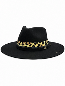 CHAPEU PRALANA 5X WILD ROAD ABA/8.5 PRETO 19045