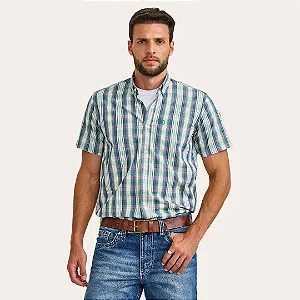 CAMISA TXC MASC REGULAR TRICOLINE AZUL MC 29492C
