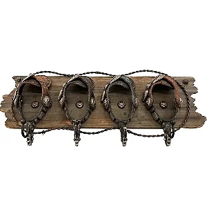 SUPORTE PORTA CASACO RESINA MADEIRA ESPORA 87-9801