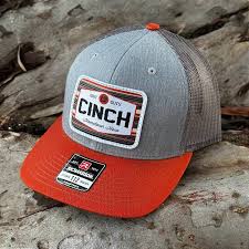 BONE CINCH CINZA E ABA LARANJA IMPORTADO MCC0800007