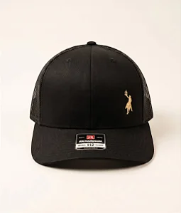 BONE AUSTIN PRETO BORDADO IMPORTADO