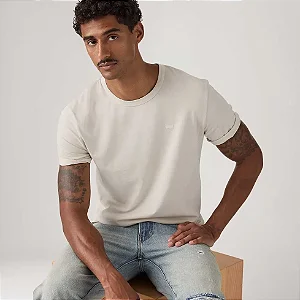 CAMISETA LEVI'S MASC VINTAGE GRAPHIC CINZA CLARO LB0020291