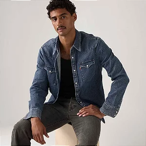 CAMISA LEVI'S JEANS MASC BARSTOW WESTERN 857440117