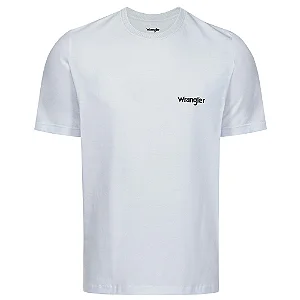 CAMISETA WRANGLER MASC TSHIRT BRANCA BASIC WM5584BR
