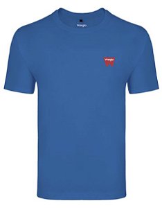 CAMISETA WRANGLER AZUL PLUS SIZE WM9201AJ