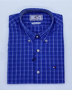 CAMISA RIVERTON AZUL 030/539 REGULAR FIT