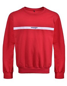 MOLETOM WRANGLER VERMELHO WM9506VM