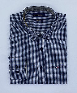 CAMISA RIVERTON XADREZ 220/490 FIO 70 EGIPICIO