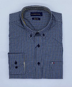 CAMISA RIVERTON XADREZ 220/490 FIO 70 EGIPICIO