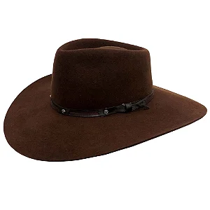 CHAPEU PRALANA 5X CAMPO II ABA10 CAFE 12335