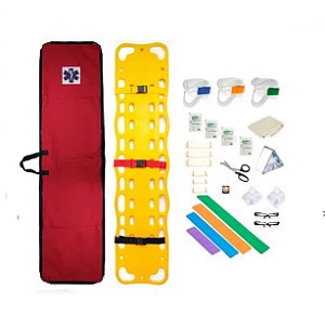 Kit Cipa Com Prancha De Polietileno Capa Vermelha