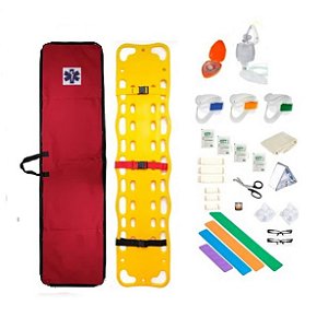 Kit Cipa Industria Com Prancha De Polietileno Capa Vermelha