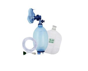 Ambu Adulto de Silicone Completo