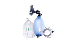 Ambu Infantil em Silicone Completo