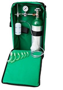 Kit Portátil de Oxigênio 5 Litros Alumínio