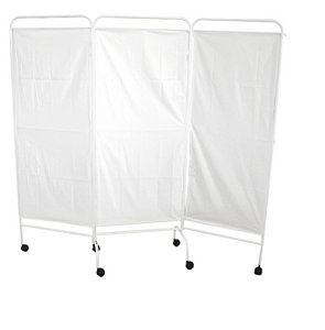 Biombo Triplo em Pintura Epoxi com Faces PVC