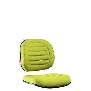 Assento e Encosto para Cadeira de Escritório Executivo modelo de costura Lacerta espuma injetada LCPAE09P Cadeira Brasil