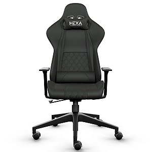 Cadeira Gamer Hexa Gamming Chair Frisokar Preta FK123