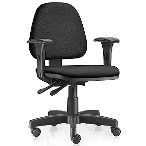 Cadeira Ergonômica Sky Executiva NR17 Giratória para Escritório FK161 PTE