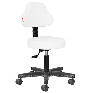 Cadeira Mocho CB 1592 Plus, Estética, Odontologia, Tatuador, Fisioterapia Cadeira Brasil