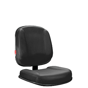 Assento e Encosto para Cadeira de Escritório modelo Diretor Concert com Gomo Lateral CNDAE04P Cadeira Brasil
