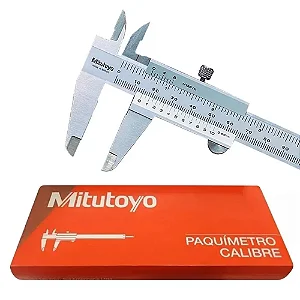 Paquímetro Universal 150mm/6" 0,05mm/ 1/128" 530-104 MITUTOYO