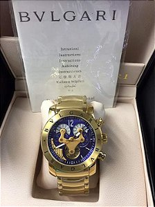 Relógio Iron Man Hybrid Dourado