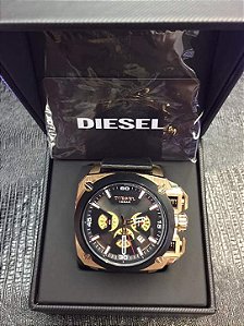 Relógio Diesel Bamf Couro
