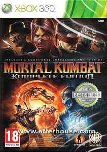 Xbox 360 - Jogo Mortal Kombat Komplete Edition