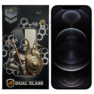 Película para iPhone 12 Pro Max - Dual Glass Preta - Gshield