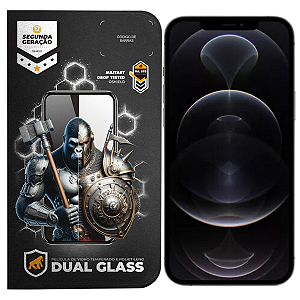 Película para iPhone 12 Pro Max - Dual Glass Preta - Gshield