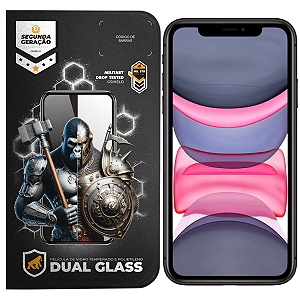 Película para iPhone 11 - Dual Glass Preta - Gshield