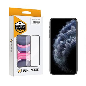 Película para iPhone 11 Pro Max - Dual Glass Preta - Gshield