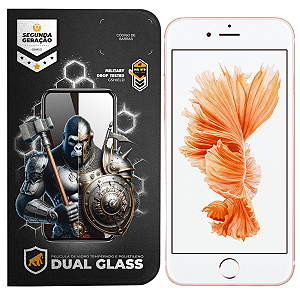 Película para iPhone 6 Plus e 6S Plus - Dual Glass Branca - Gshield