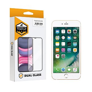 Película para iPhone 6 Plus e 6S Plus - Dual Glass Branca - Gshield