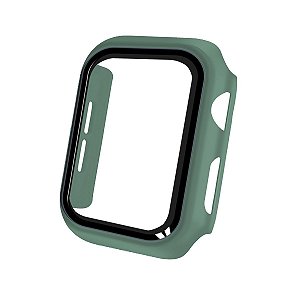 Case para Apple Watch 44MM - Armor - acompanha película integrada na case - Verde - Gshield