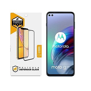 Película para Motorola Moto G100 5G - Defender Glass Preta - Gshield