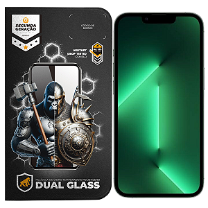 Película para iPhone 13 Pro - Dual Glass Preta - Gshield