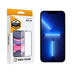 Película para iPhone 13 Pro Max - Dual Glass Preta - Gshield