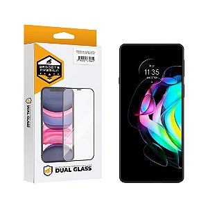 Película para Motorola Moto Edge 20 - Dual Glass Preta - Gshield