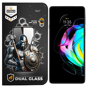 Película para Motorola Moto Edge 20 - Dual Glass Preta - Gshield