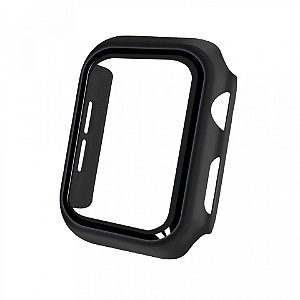 Case para Apple Watch 45MM (Series 7) - Armor - acompanha película integrada na case - Preta - Gshield